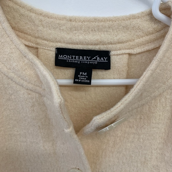 Monterey Bay Light Wool Jacket Peacoat classic look - Picture 2 of 4